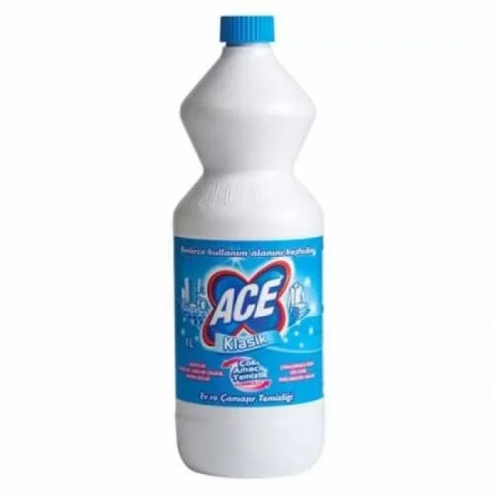 Ace Klasik Çamaşır Suyu (1 Litre)