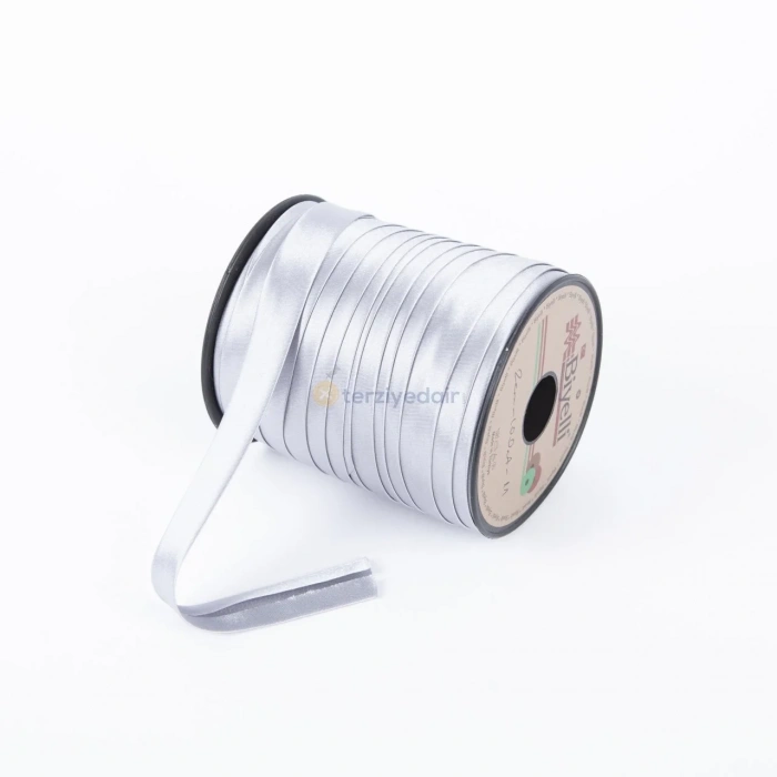 Açık Gri Saten Biye 11