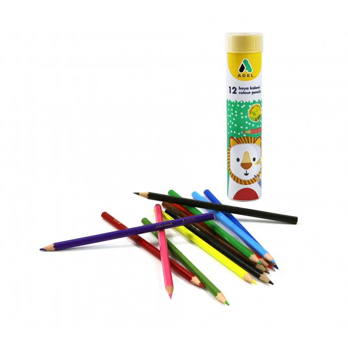 ADEL 12 RENK METAL TÜP KURU BOYA 2112315013