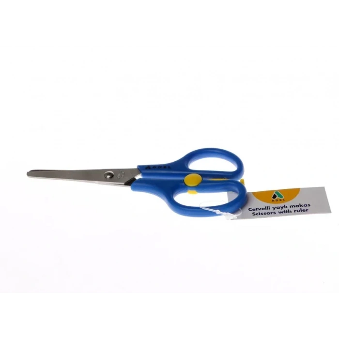 Adel Cetvelli Yaylı Okul Makası 145811