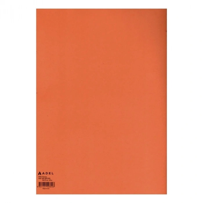 Adel Fon Kartonu 160gr 50x70cm Turuncu