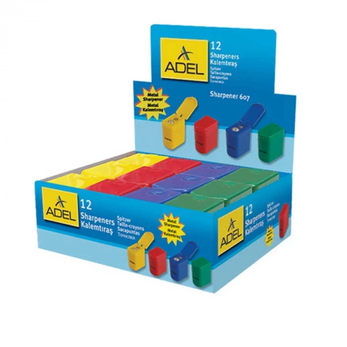 Adel Kalemtraş Geniş Plastik Hazneli 607