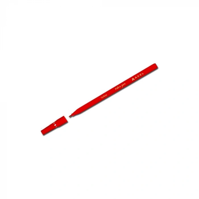 Adel Keçeli Kalem Kırmızı