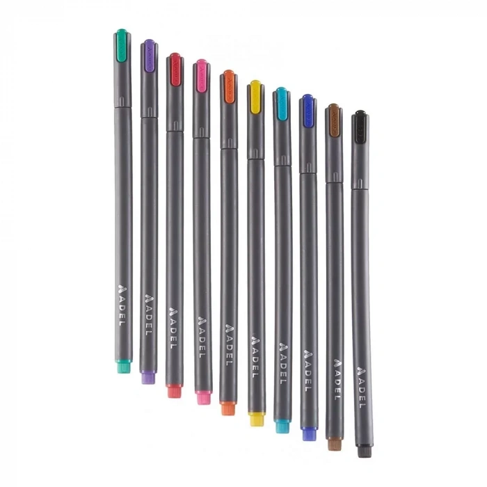 Adel Prime Ink 10’Lu Klasik Fineliner