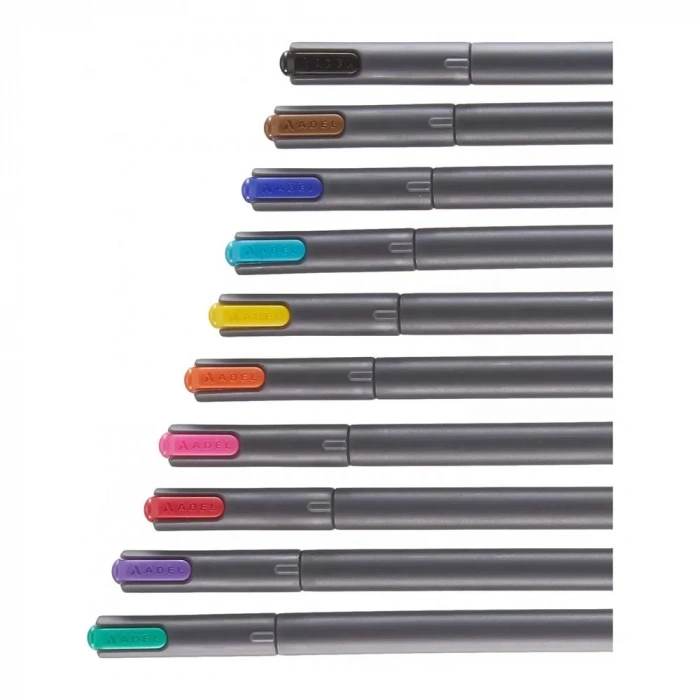 Adel Prime Ink 10’lu Klasik Fineliner