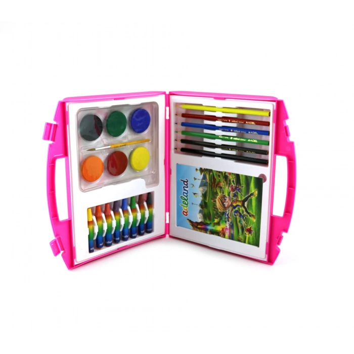 ADELAND EĞLENCEYİ TAŞI BOYAMA SETİ PEMBE 119950