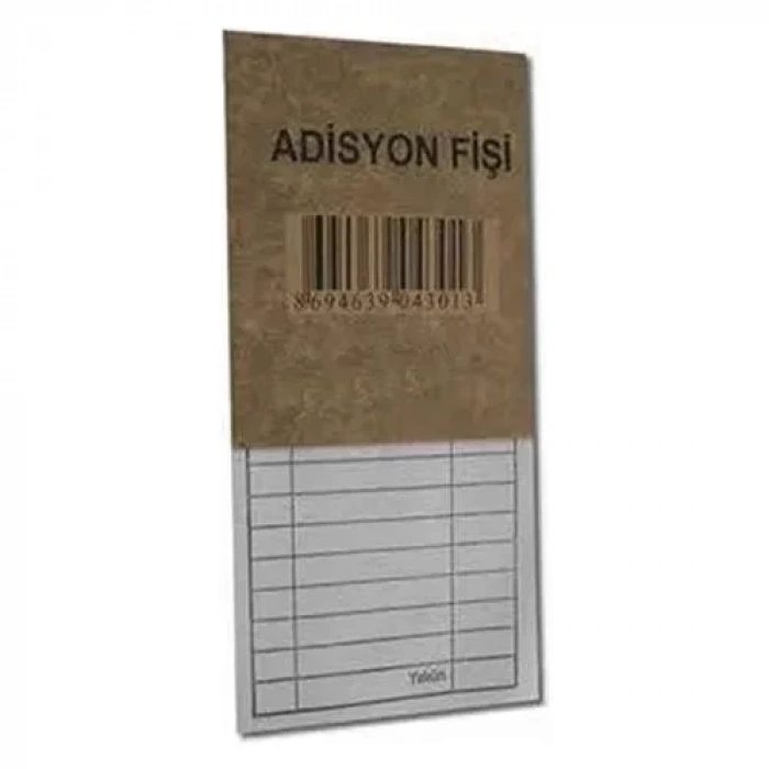 Adisyon Fişi Küçük Düzine