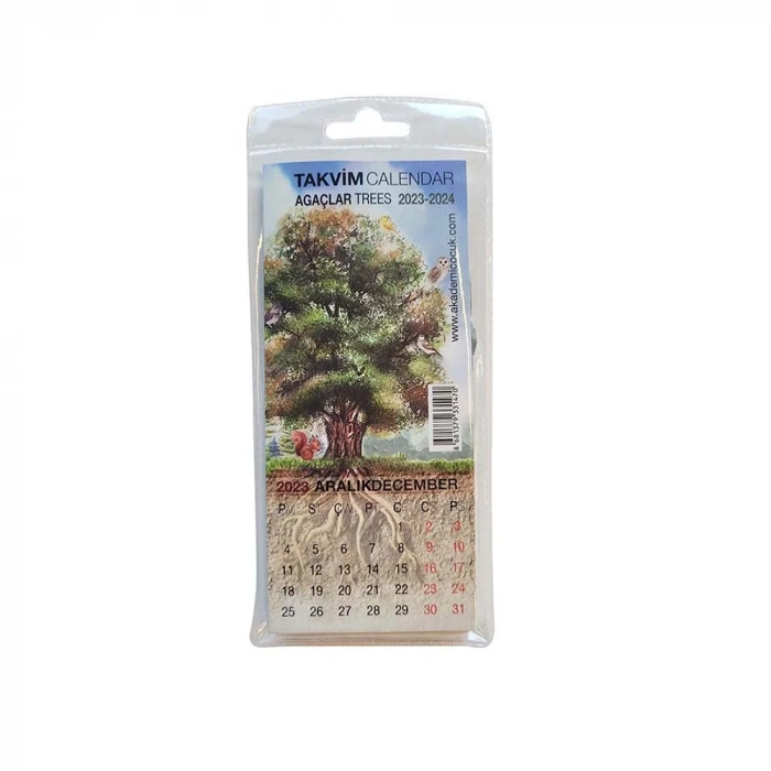 Akademi Çocuk 2022-2023 Trees Takvim