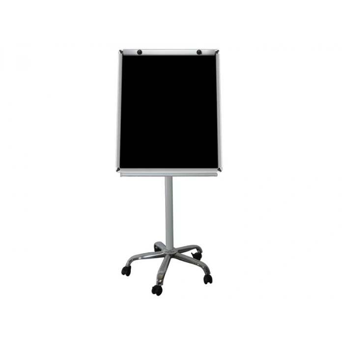 Akyazı 0023-1 Mobil Tek Taraflı Flipchart Laminat Yazı Tahtası 70x100 Renkli (siyah Veya Yeşil)