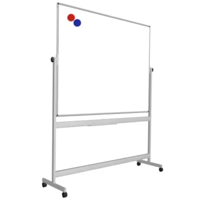 Akyazı 0077 Emaye Mobil Çift Taraflı Yazı Tahtası 120x140