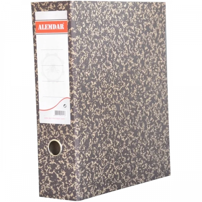 Alemdar Klasör Karton Geniş Siyah
