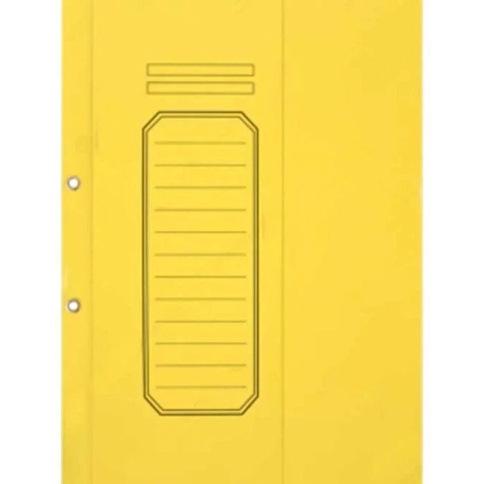 Alemdar Sarı Telli Yarım Kapaklı Lüks Karton Dosya