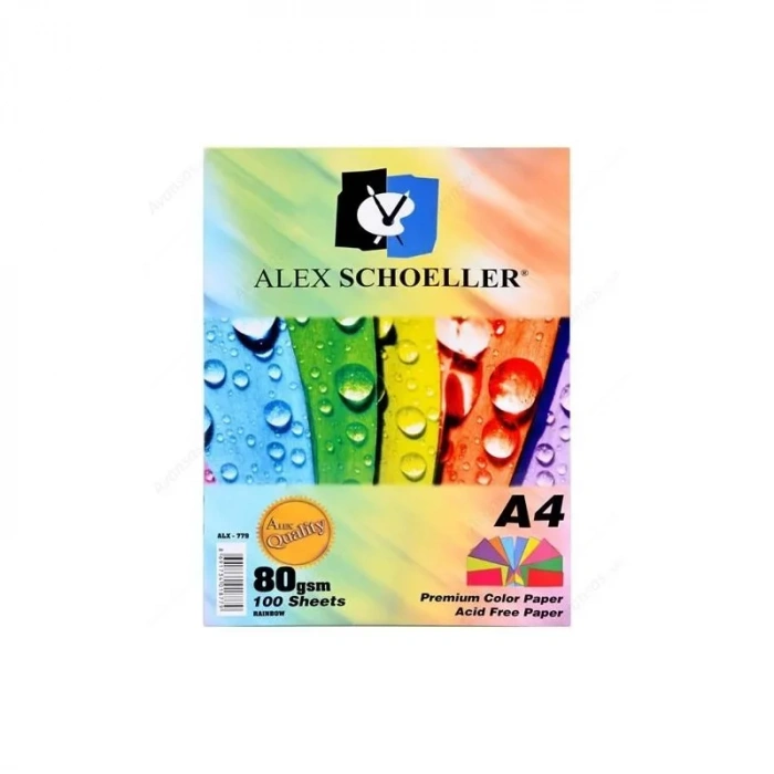 Alex Renkli Fotokopi Kağıdı 80gr 600 Altın 100lü (457.00)