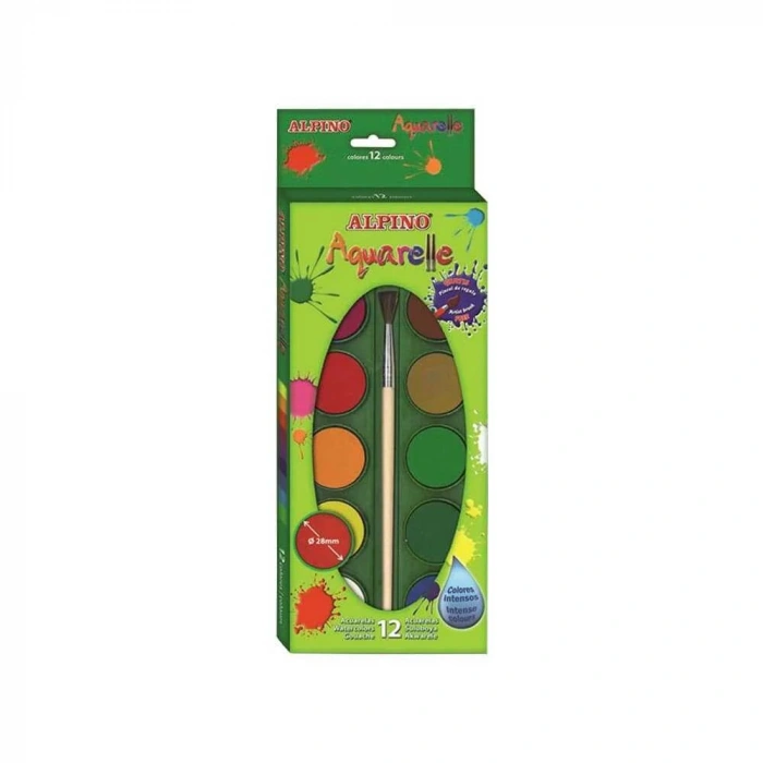 Alpino Sulu Boya 12li