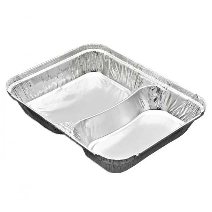 Alüminyum 2 Gözlü Kase ( 100 Adet )