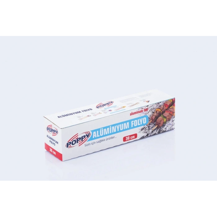 Alüminyum Folyo 30 Cm x 100 Mt ( 1 Adet )