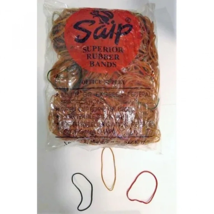 Ambalaj Lastiği Saip %100 Kauçuk 500gr N.18 Karışı