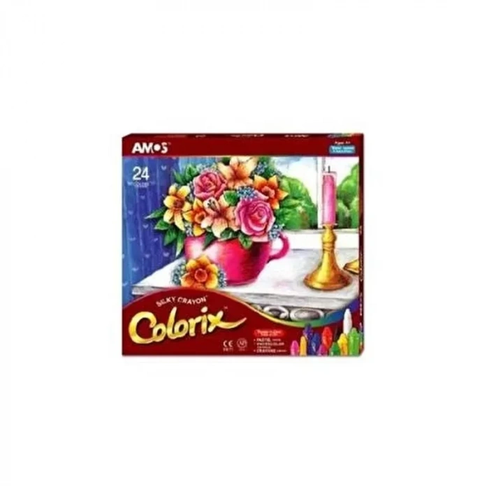 AMOS CRX5PC COLORİX 3İN1 PASTEL BOYA 24 RENK
