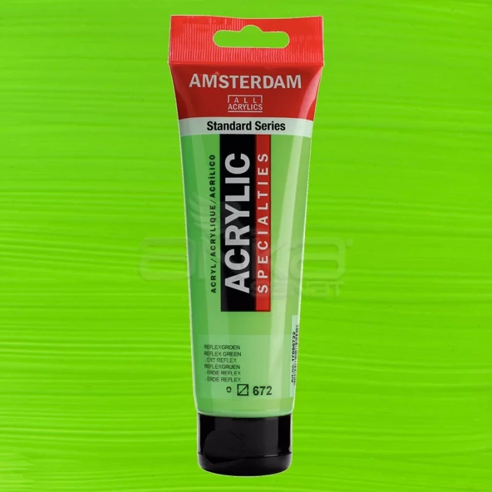 Amsterdam Akrilik Boya 120ml 672 Reflex Green