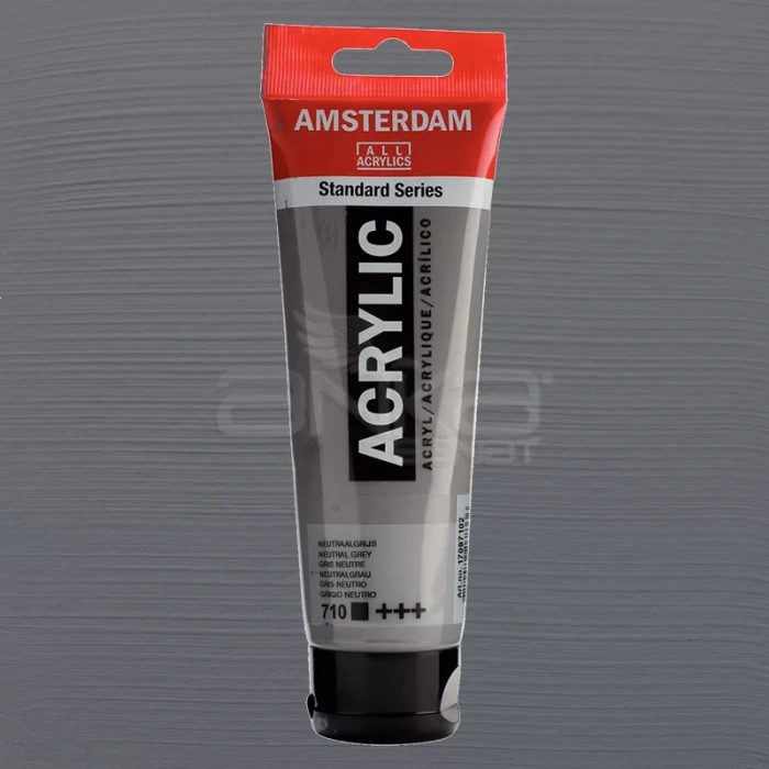 Amsterdam Akrilik Boya 120ml 710 Neutral Grey