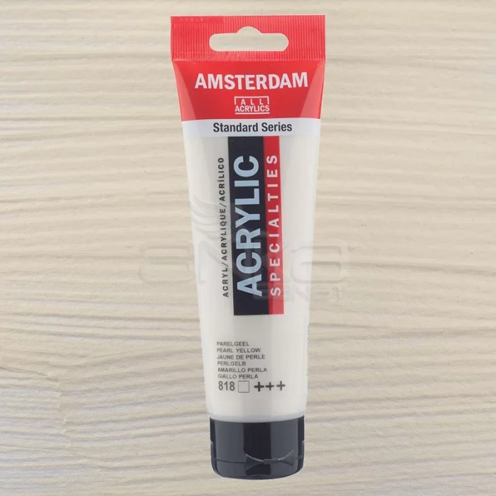 Amsterdam Akrilik Boya 120ml 818 Pearl Yellow
