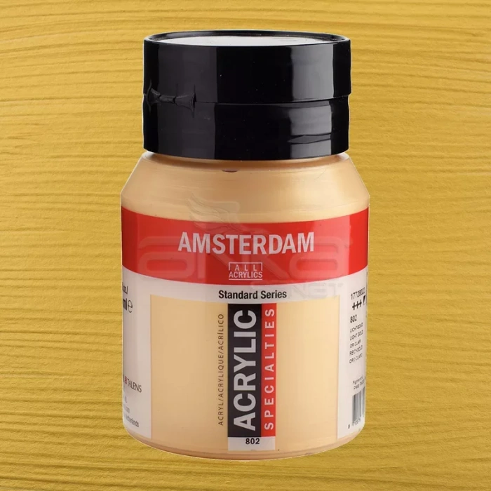 Amsterdam Akrilik Boya 500ml 802 Light Gold