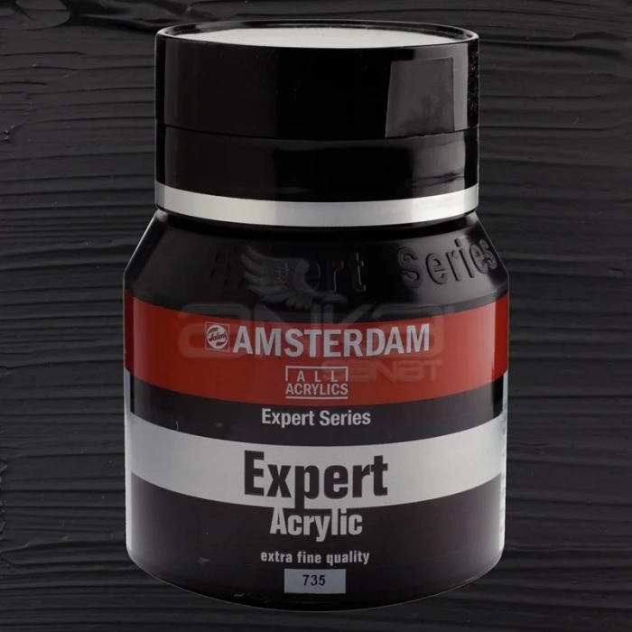 Amsterdam Expert Akrilik Boya 400ml 735 Oxide Black