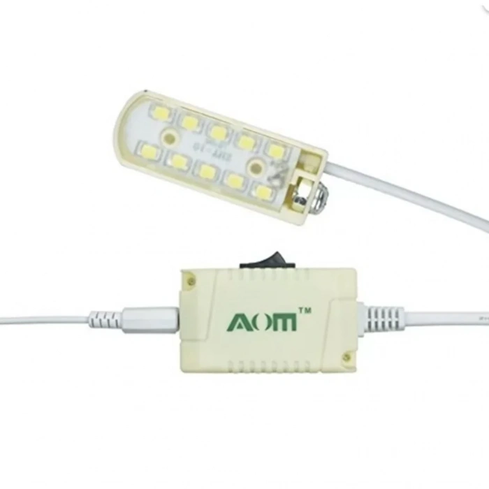 Aom Dikiş Makinesi Ledli Lamba (beyaz) / Aom-10b