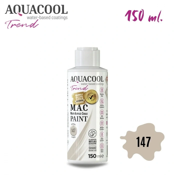 Aquacool Multi Akrilik Boya 150ml 147 Keten