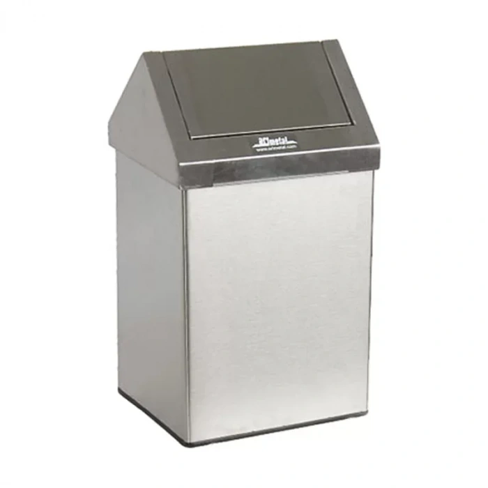 ARI METAL A1306 ÇATI KAPAKLI ÇÖP KOVASI 16lt