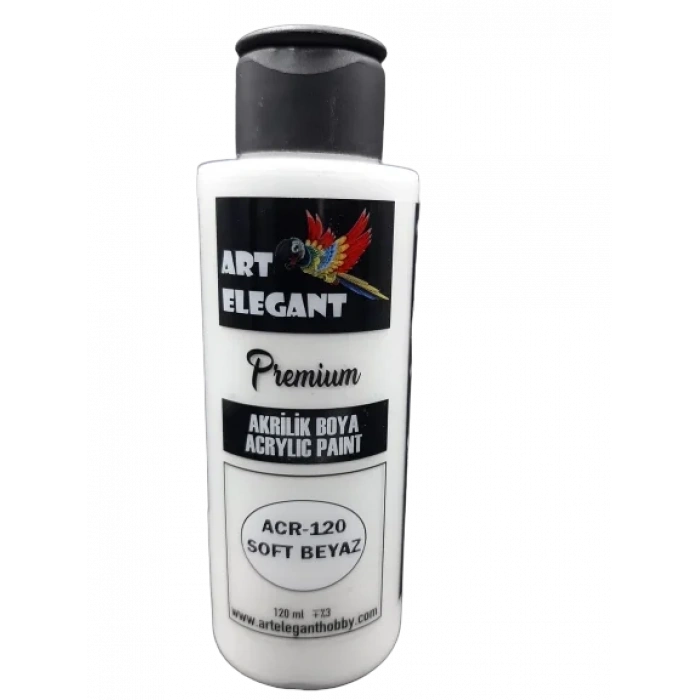 Art Elegant Akrilik Boya 120ml Acr-120 Soft Beyaz
