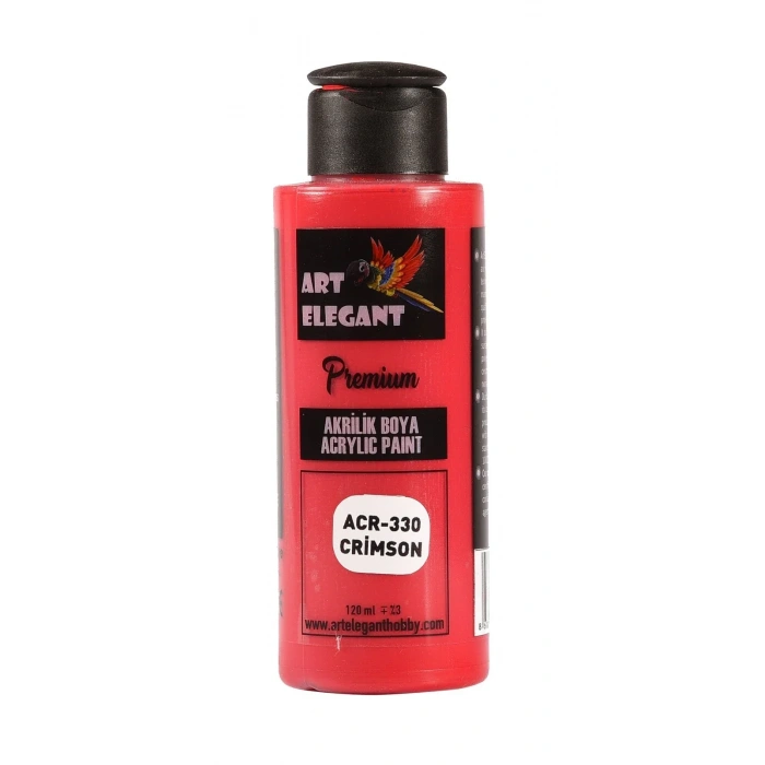 Art Elegant Akrilik Boya 120ml Acr-330 Crimson