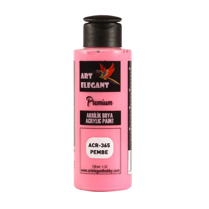 Art Elegant Akrilik Boya 120ml Acr-365 Pembe