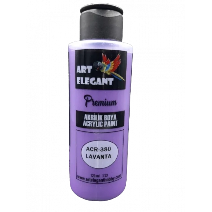 Art Elegant Akrilik Boya 120ml Acr-380 Lavanta