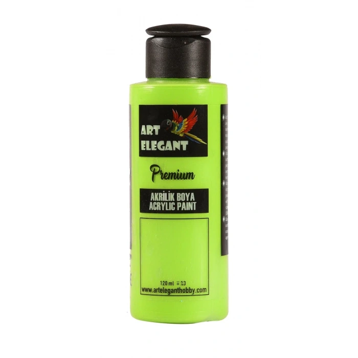 Art Elegant Akrilik Boya 120ml Acr-650 Fıstık Yeşili