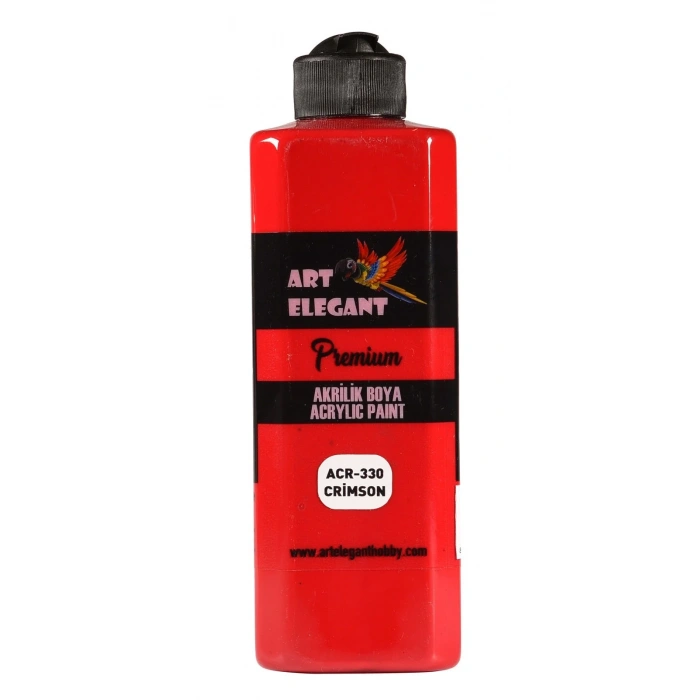 Art Elegant Akrilik Boya 400ml Acr-330 Crimson