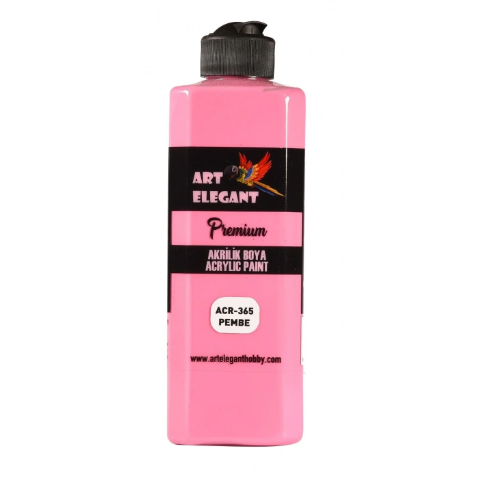 Art Elegant Akrilik Boya 400ml Acr-365 Pembe