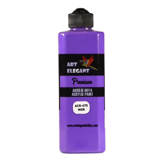 Art Elegant Akrilik Boya 400ml Acr-475 Mor