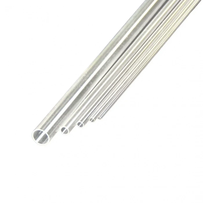 Art Elegant Akrilik Şeffaf Yuvarlak Çıta 3mm 50cm 5li