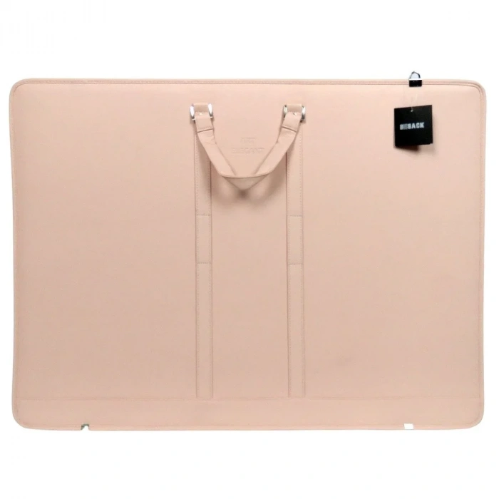 Art Elegant Deri Teknik Proje Çantası 55x75cm Açık Pembe