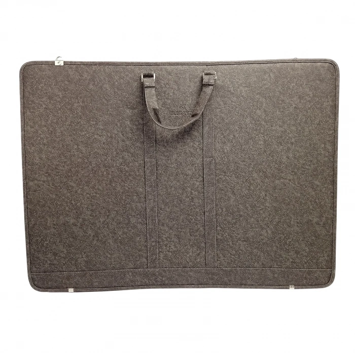 Art Elegant Deri Teknik Proje Çantası 55x75cm Gri