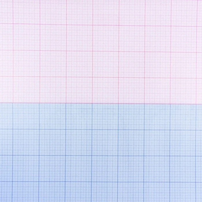 Art Elegant Milimetrik Karton 50x70cm Mavi