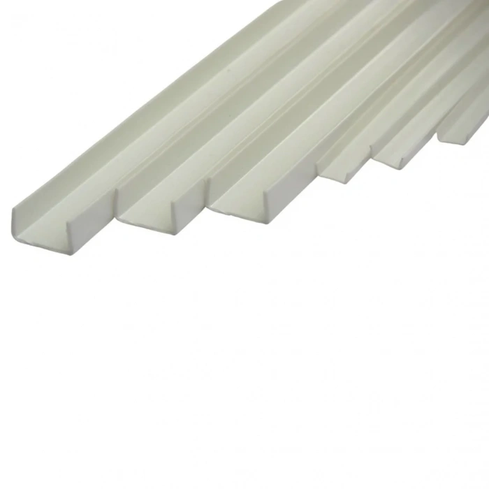 Art Elegant Plastik U Profil Çıta 5mm 50cm 10lu