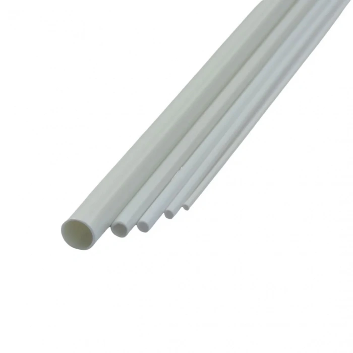 Art Elegant Plastik Yuvarlak Boru İçi Boş 3mm 50cm 10lu