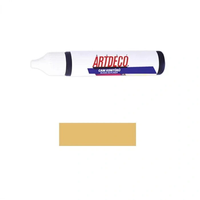 Artdeco 030b Cam Boyası Kontürü 21 Altın 30ml