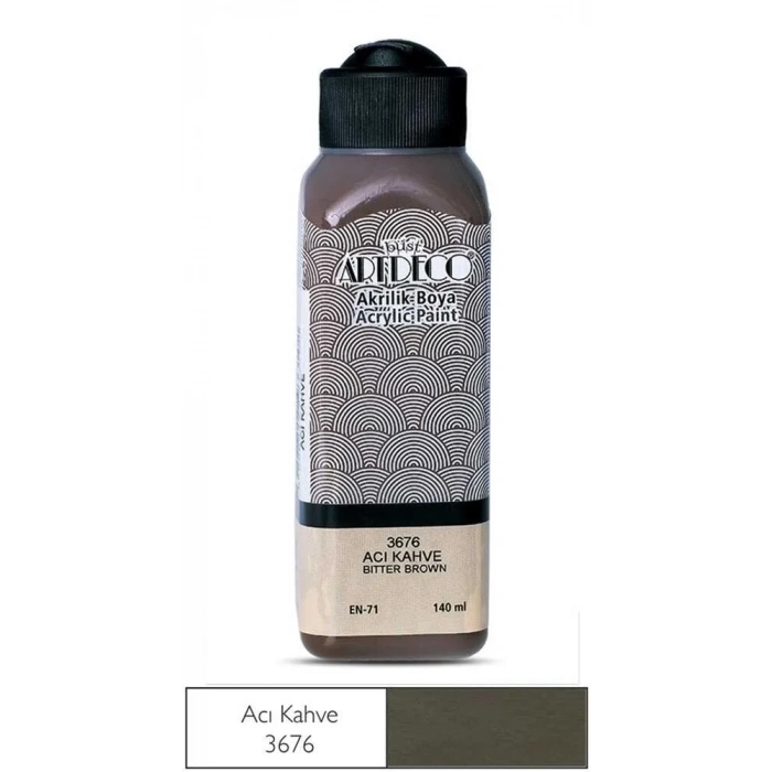 Artdeco Akrilik Boya 140 ml Acı Kahve