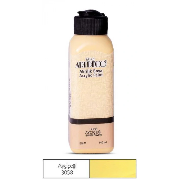 Artdeco Akrilik Boya 140 ml Ayçiçeği