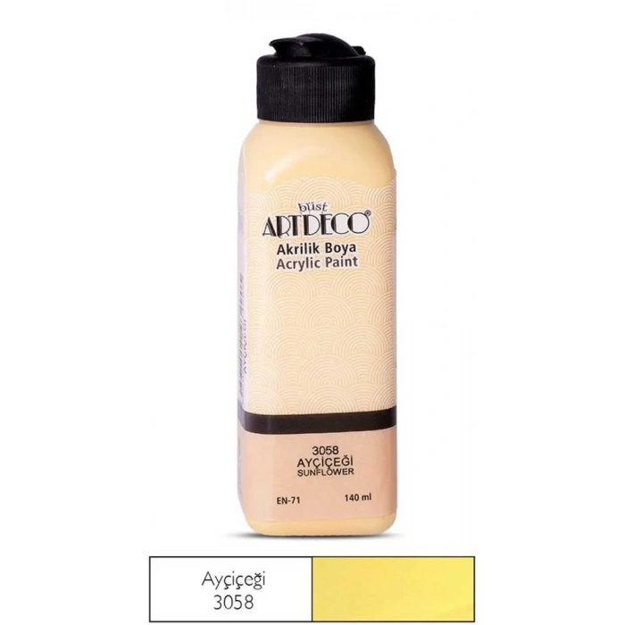 Artdeco Akrilik Boya 140 ml Ayçiçeği