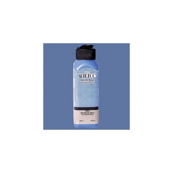 ARTDECO AKRİLİK BOYA 140 ML BODRUM MAVİ 070R-3054