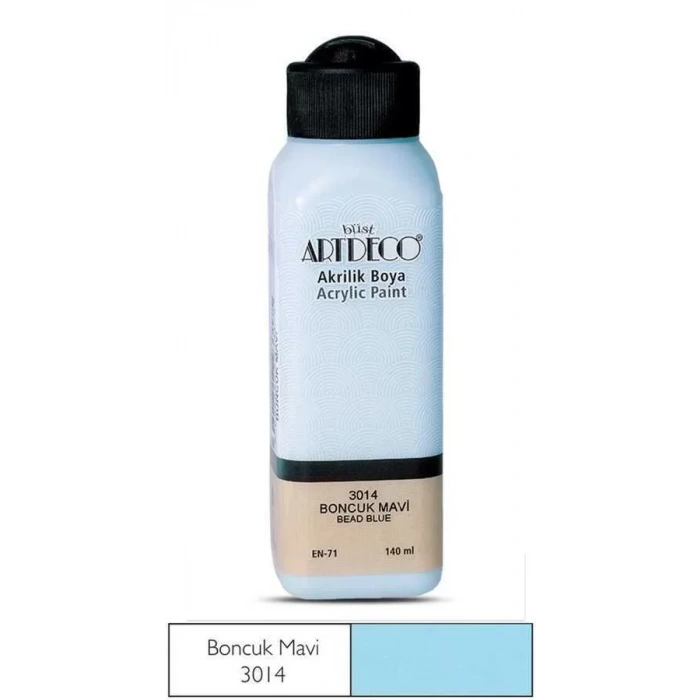 Artdeco Akrilik Boya 140 Ml Boncuk Mavi